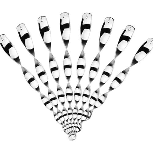 6x Convenient Bird Repellent Reflective Scare Rods Multi-functional Practical Outdoor Rotating Spiral Deterrent Wands