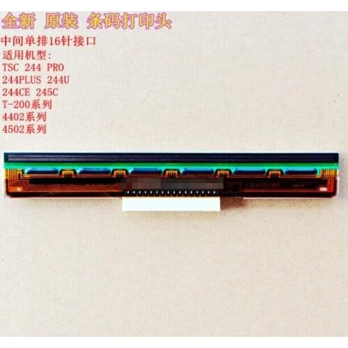TTP-244PLUS PRO Print Head T200 TSC245C TSC244CE TSC244 16PIN Thermal Head