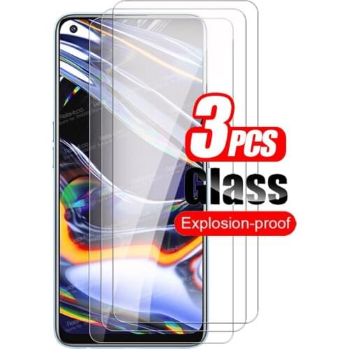 3pcs Protective Glass Realme 7 Pro Glass Screen Protector For Oppo realme7 On Real Me Realmi Realmy 7Pro Safety Armor Tremp Film