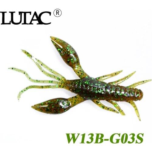 5pcs/ bag Wobbler bait Craw fishing lures sinking 105mmm 11.7g PVC soft material Fishing Tackle