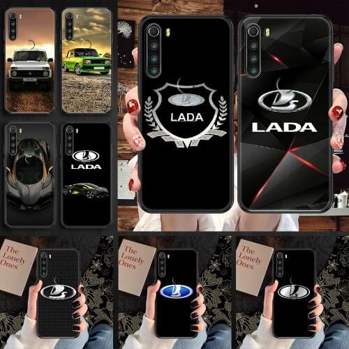 Russian Lada Car Phone case For Xiaomi Redmi Note 7 7A 8 8T 9 9A 9S 10 K30 Pro Ultra black trend hoesjes painting shell pretty