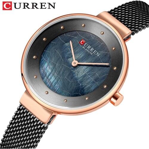 CURREN New Women Bracelet Wrist Watches Simple Girls Fashion Quartz Clock Female Luxury Wristwatch Relogio Feminino