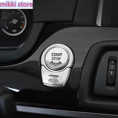 For BMW F chassis cars 1 2 3 4 5 6 7 Series X3 X4 X5 X6 F10 F30 F34 F07 F15 F16 G30 Car styling ENGINE START STOP switch Button