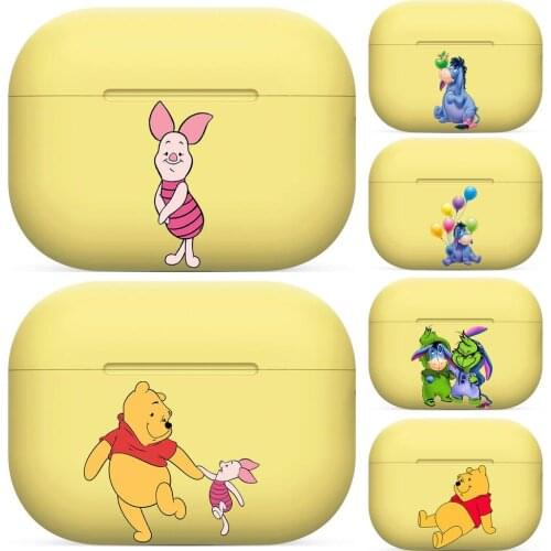 Eeyore Silicone Case For AirPods Pro 3 Case Cover Coque Wireless Bluetooth Headphones Cover On AirPods Pro Funda comic