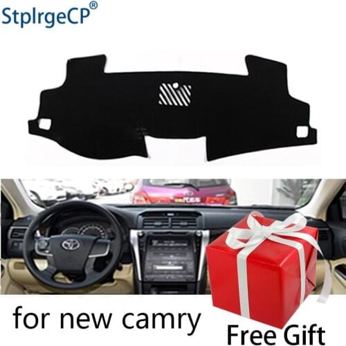 For Toyota Camry XV50 2012-2017 dashboard mat Protective pad Shade Cushion Pad interior sticker car styling accessories