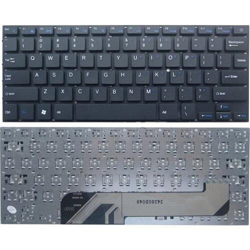 OVY US RU laptop keyboard for Prestigio PSB141A YX-K2000 0280DD 34280B048 G151111 DK-280 English Russian KB hot sale
