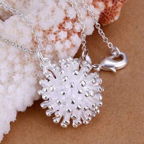 Silver plated Jewelry Pendant Fine Fashion Cute Fireworks Necklace Top Quality CP178