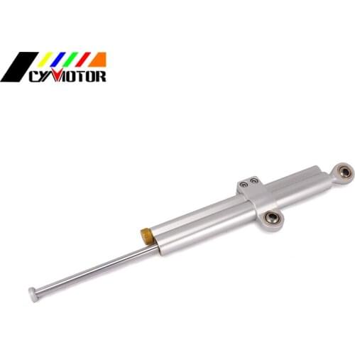 Universal Aluminum Motorcycle Damper Steering Stabilize Safety Control For YAMAHA SUZUKI KAWASAKI HONDA VFR ZX ER FJR FAZER
