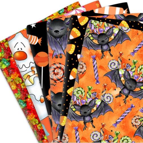 Jelly Bean Bat Candy 50*145cm 100% Pure Or Polyester Cotton Material Patchwork Sewing Quilting Fabrics Needlework DIY Cloth