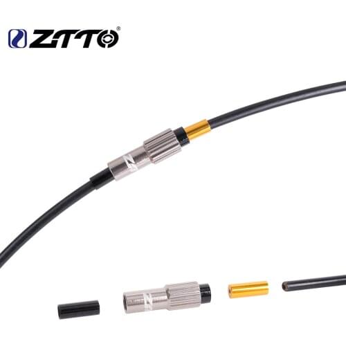 1 Sets MTB Mountain Road Bike shifter adjustable Screw V Brake remote lockout Cable Guide Adjuster Bend Tube Pipe Sleeves Boots