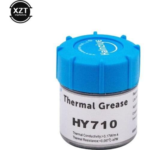 1PCS HY710 Silver Cooling Fan Thermal Grease Paste Compound Silicon Chipset Cooling For CPU GPU HeatSink Processor NEWEST