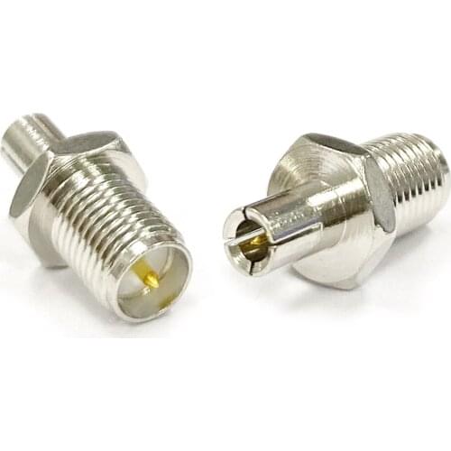 Lots of 10pcs RP SMA female switch TS9 male RF coax adapter connector straight for 3G USB modem