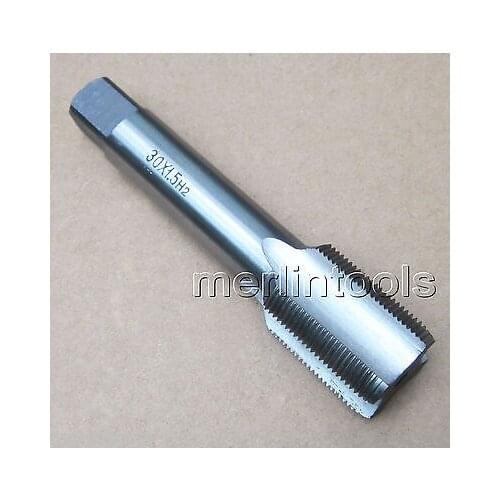 30mm x 1.5 Metric HSS Right hand Tap M30 x 1.5mm Pitch