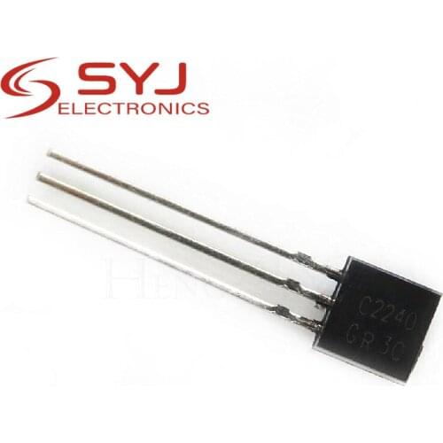 50pcs/lot 2SA970 2SC2240 (25PCS* A970 +25PCS* C2240 ) TO-92 Bipolar Transistors - BJT NPN Gen Pur SS new original In Stock