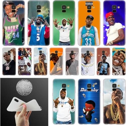 Phone Case For Samsung Galaxy A10 A20 A30 A40 A50 A51 A70 A6 A8 Plus A7 A9 2018 A3 A5 2017 Soft Cover Coque DaBaby Rapper