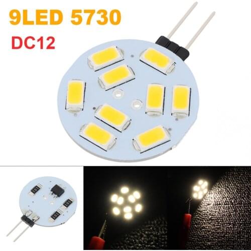 G4 LED Lamp Bulb 5730 SMD LED Bulb DC 12V Bi Pin Lamp LED Bulb 2W Warm Cold Led Lights Replace Halogen