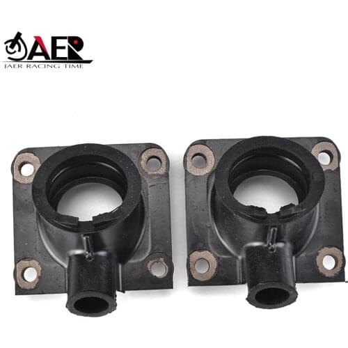 JAER Motorcycle Carburetor Rubber Adapter Inlet Intake Pipe For Yamaha 31K-13565-01 RD350 ATV Banshee YFZ350 YFZ350A YFZ350Z