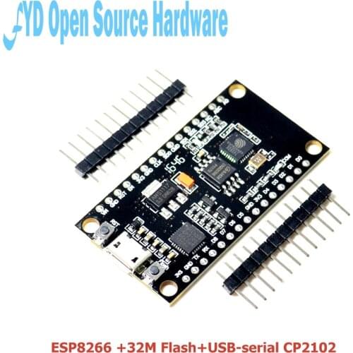 1pcs NodeMCU V3 Lua WIFI module integration ESP8266 + extra memory 32M flash USB-serial CP2102