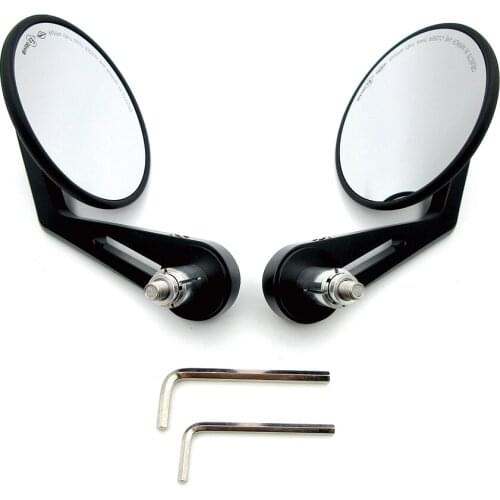 Motorcycle Mirrors CNC Bar End Mirror Cafe Racer For Yamaha MT09 MT07 For Vespa Z900rs For BMW R1200GS F800GS For Suzuki GXSR