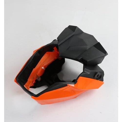 Motorcycle Original Glare Diversion Hood Large Lampshade Decorative Panel Instrument Case Back Light Box for Haojiang Hj150-7a