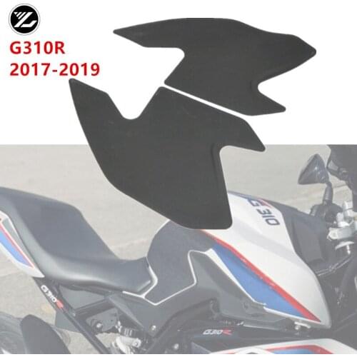 Motorcycle Tank Pad Protector Sticker Decal Gas Knee Grip Tank Traction Pad For BMW G310R G310GS G310 2017-2019