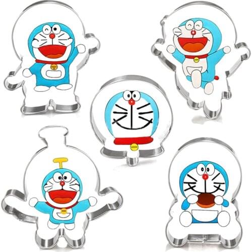 Cat Cookie Cutter Stainless Steel Biscuit Knife Baking Fruit Kitchen Tools Mold Embossing Printing