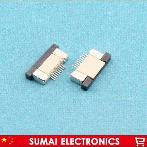 Sample, 9Pin FPC FFC Connector,9 Pin 0.5mm Flex Cable Socket for LCD Screen Interface.ROHS,9P