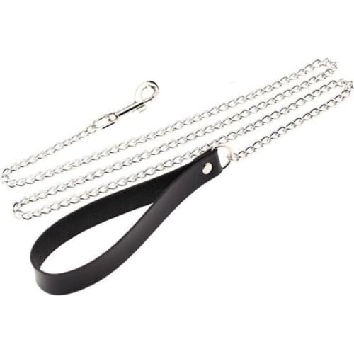 Gothic Punk Stainless Steel Chocker Necklace Pendant for Men Women Link Chain Chokers Vintage Black Metal Bondage Jewelry 2020