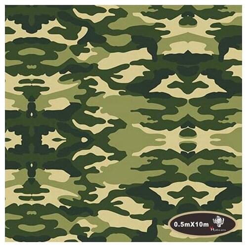 Popular camo water transfer printing hydrographic film 0.5mx10m aqua print film HFJ0160