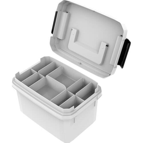 Portable First Aid Kit Plastic Box Multi-Functional Cabinet Family Emergency Kit Box Personal Health Care Pill Cases Splitters E