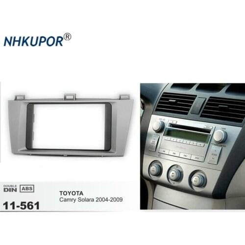 11-561 Car Stereo Radio Fascia Plate Panel Frame Kit For TOYOTA Camry Solara Stereo Fascia Dash CD Trim Installation Frame Kit