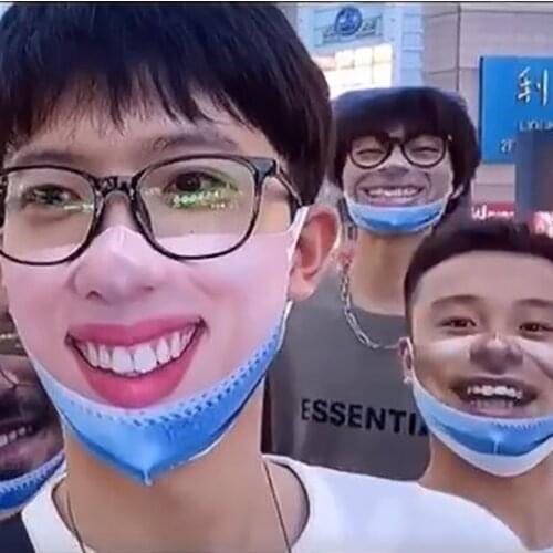 Funny Masque Spoof Men Women Unisex Adult Mask Popular Halloween Cospaly Adjustable Washable Dust-proof Protection Party Masks