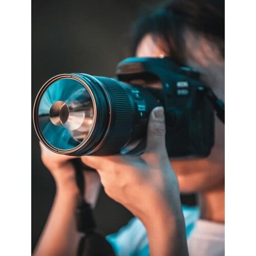 Vortex Black Hole Special Effect Glass Filter Photographic Video Accessories Camera Optical Lens Material Glass SLR L6F8