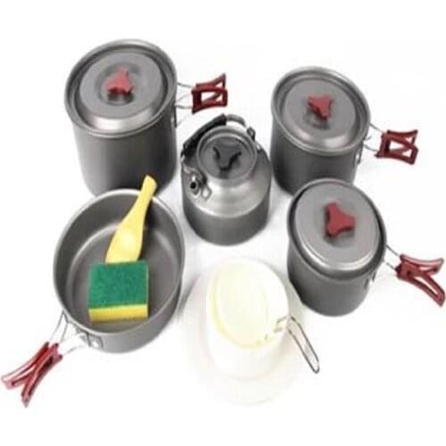 Outdoor Portable Cookware Camping Cookware Cookware Water 2-3 Single Pot 4-5 Cookware