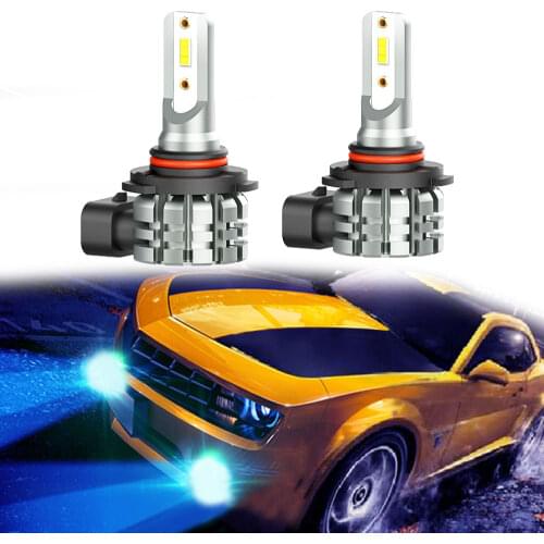 VANSSI Extremely bright 4000lm CSP LED Chipsets HB4 9006 LED Bulbs HB3 9005 LED Fog Lamp 6000k White 12V Car Day Running Lamp