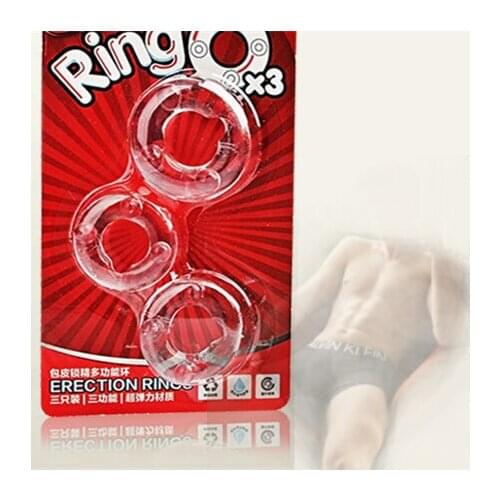 3Pcs Erotic Cockring Toy Adult No Vibrator Sex Toys For Women And Men Dick Ring For Cock Sex Time-lasting Sex Product Couple