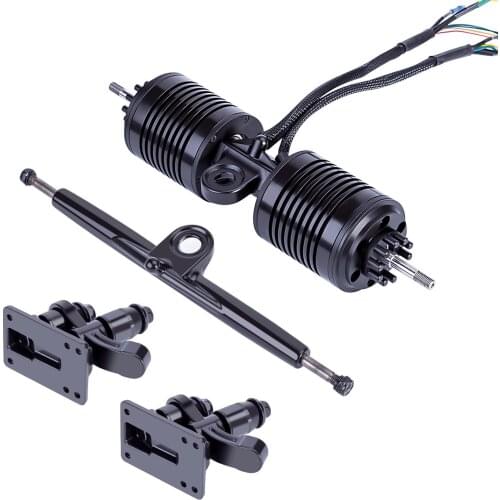 4-Wheel Electric Skateboard Direct Drive Motor Kit (Direct Drive Motor + Adapter for KEGEL Wheel + Front Truck +Double Kingpins)