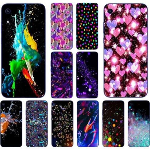 64 Shiny graffiti Silicone TPU Protective Cover Phone Case On Case For Huawei Honor 8A 8S 9A Prime 10i 20i Case Soft