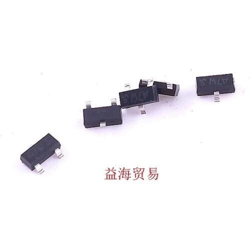 10pcs-100pcs/lot A7W silk screen BAV99 brand new original SOT-23 SMD switch diode