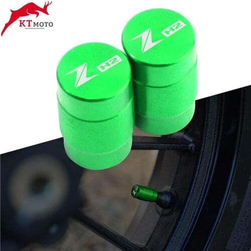 For KAWASAKI Z H2 ZH2 Zh2 2019-2020 Motorcycle Accessorie Wheel Tire Valve Stem Caps CNC Airtight Covers