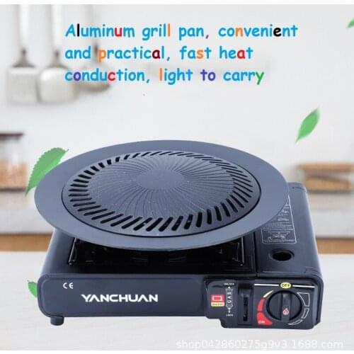 Maifan Stone Bakeware, Outdoor Heating Stove, Barbecue Stove, Butane Stove