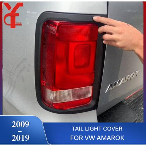 ABS Tail Lights Cover Rear Lamp Accessories For Vw Amarok 2009 2010 2011 2012 2013 2014 2015 2016 2017 2018 2019