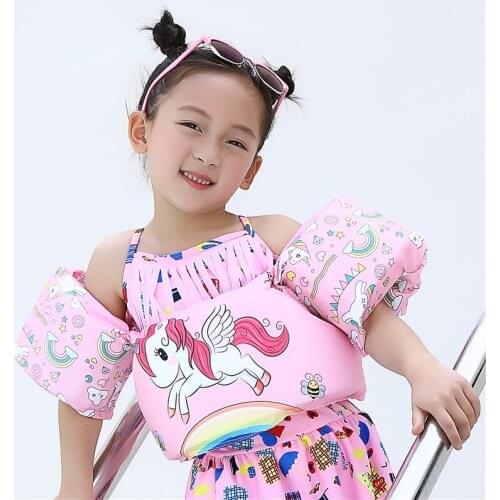 Summer Bath Toy Baby Kids Toys Safety Vest Puddle Crab Dolphin Flamingo Swan Panda Shark Swimming Toys for Children