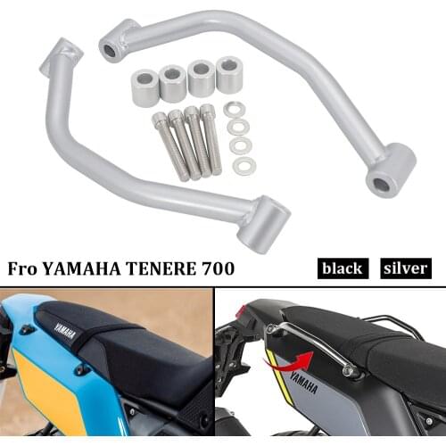 NEW Motorcycle Accessories FOR YAMAHA TENERE 700 Passenger Rear Grab Handle CNC Seat Hand Handle Grab Bar Rail