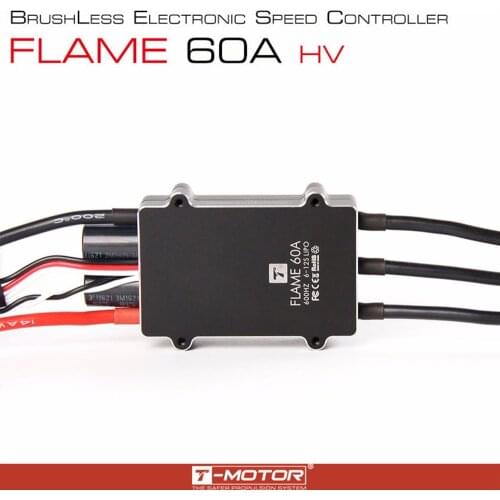 Original TMOTOR FLAME 60A HV 6-12S LiPo NO BEC BLDC brushless ESC for multirotor uav
