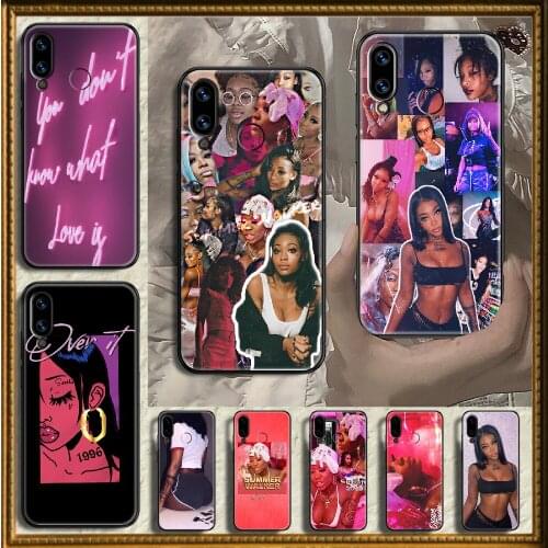 Singer Summer Walker Phone case For Huawei Honor 6 7 8 9 10 10i 20 A C X Lite Pro Play black pretty cell cover tpu hoesjes