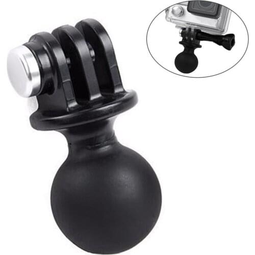 Ball Head Portable Mini Tripod Base Adapter Plastic Fit for 9 8 7 6 5 Action Camera Mounts Motorcycle