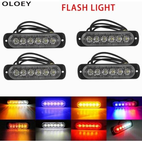 Safety flashing warning Light LED Strobe Signal Warning Light Bar Security Alarm Grill Surface Mount Lighthead Work Light