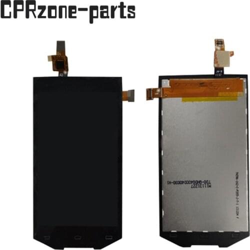 4.0" Black For Philips Xenium W8568 T8566 LCD Display With Touch Screen Digitizer Sensor Panel assembly