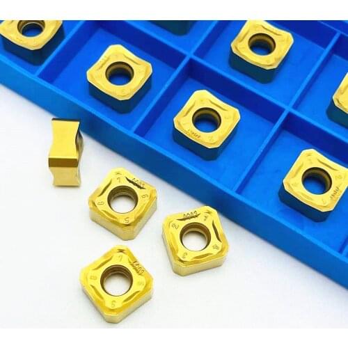 Hot 10Pcs SNMX1206 Carbide Milling Inserts Processing Cast Iron Die Steel Milling Inserts Lathe Accessories